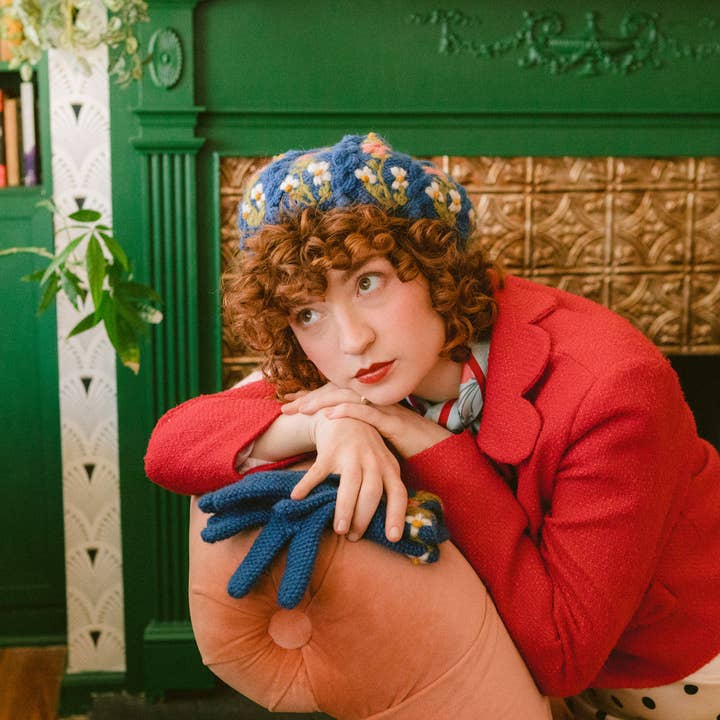 Blu Berretto Eleanor in vendita all'ingrosso su Faire1