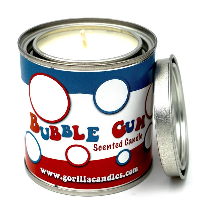 Gorilla Candles - Wholesale Travel Candles - Bubble Gum Scented Candle1