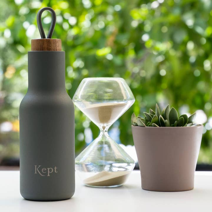 Kept – wholesale Water bottle – Kept Slate Stainless Steel Reusable Bottle 600ml5