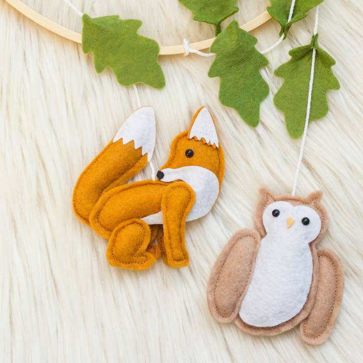 Blooming Baby - Wholesale Baby Mobile - Woodland Nursery Mobile2