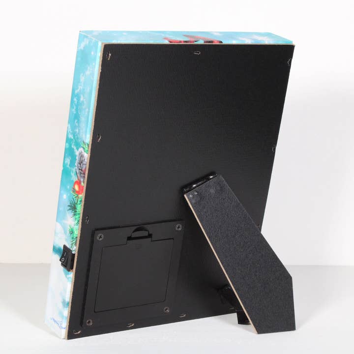 Glow Decor - Wholesale Decorative Tabletop Object - Easter Basket 8x6 Lighted Tabletop Canvas4