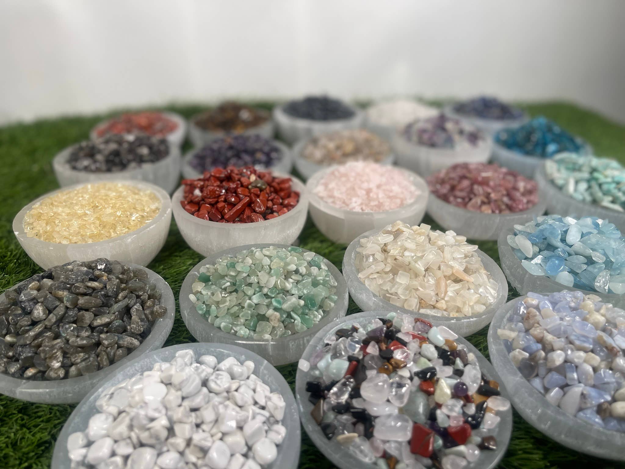 CaNatureLover - Wholesale Spiritual Stone/Crystal - Natural STRAWBERRY QUARTZ CHIP , Real Strawberry Quartz chip2