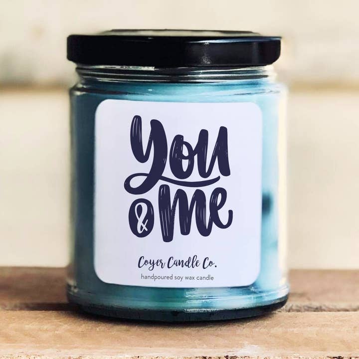 Bougies en pot de 9 oz - Collection Saint-Valentin pour la vente par Coyer Candle Co.