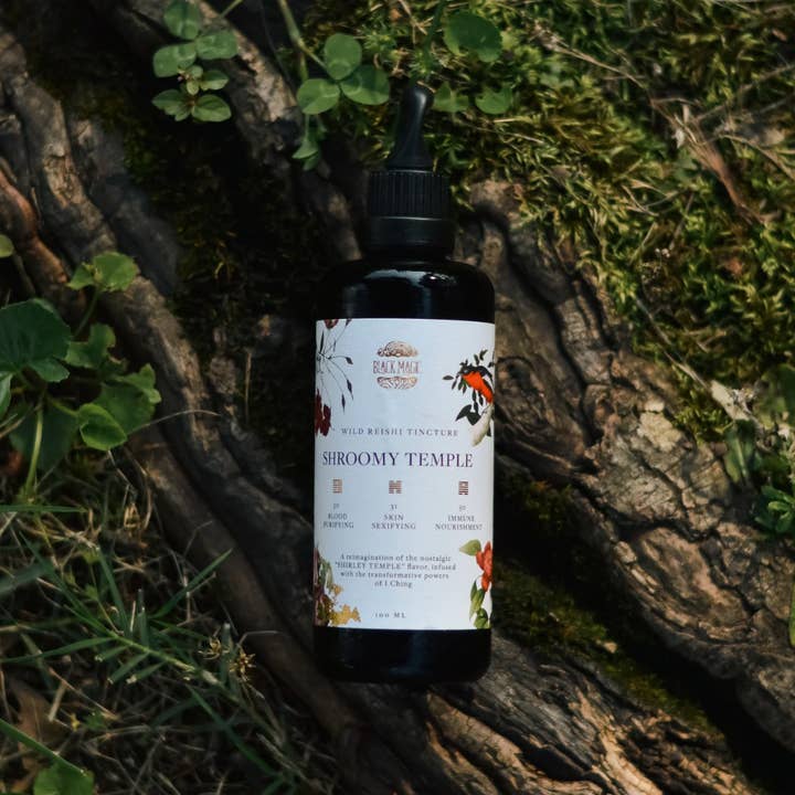 Wild Reishi Mushroom Tincture | Shirley Temple Flavor 100 ML and other Purchase wholesale reishi chai latte. Free returns & net 60 terms on Faire trending on Faire.