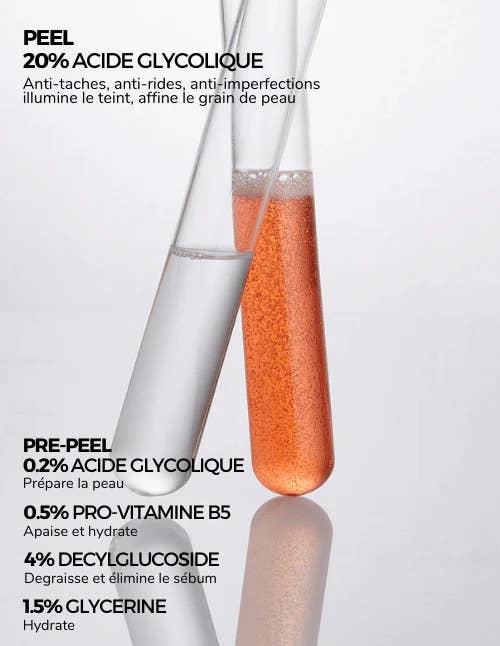 DERMEDEN - Vente Masque exfoliant pour le visage - Peeling avancé en 2 étapes inspiré de techniques dermatologiques1