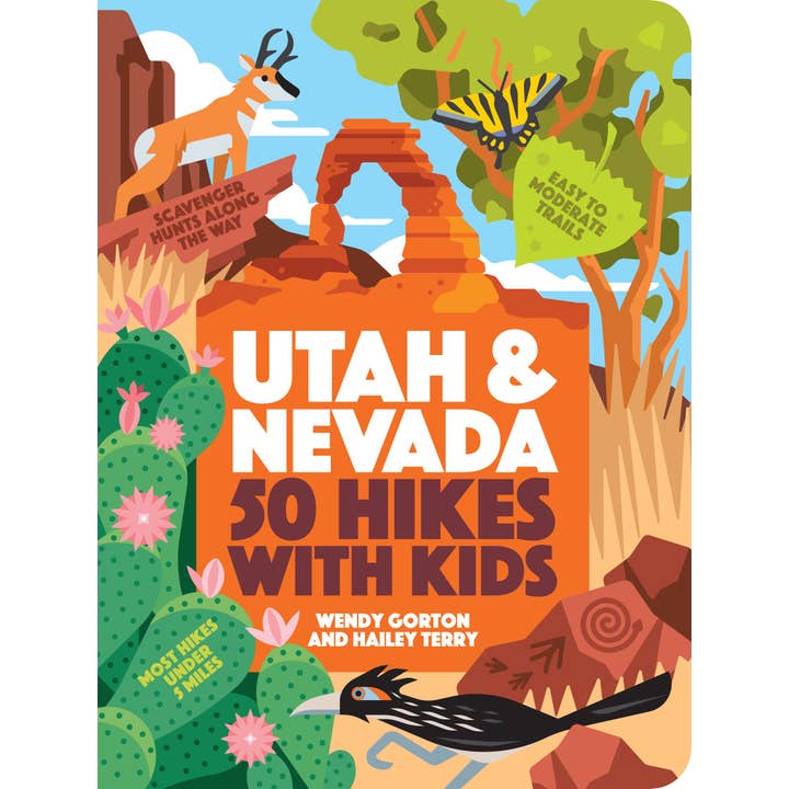 50 Hikes with Kids Utah and Nevada for wholesale by Hachette Book Group