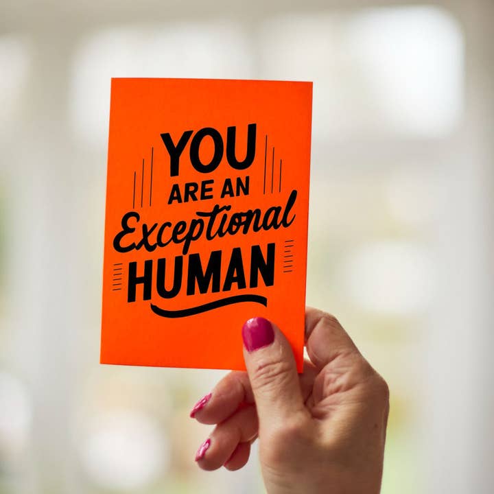 Cartão Nice Neons || Excepcional Humano por atacado de BETTIE CONFETTI