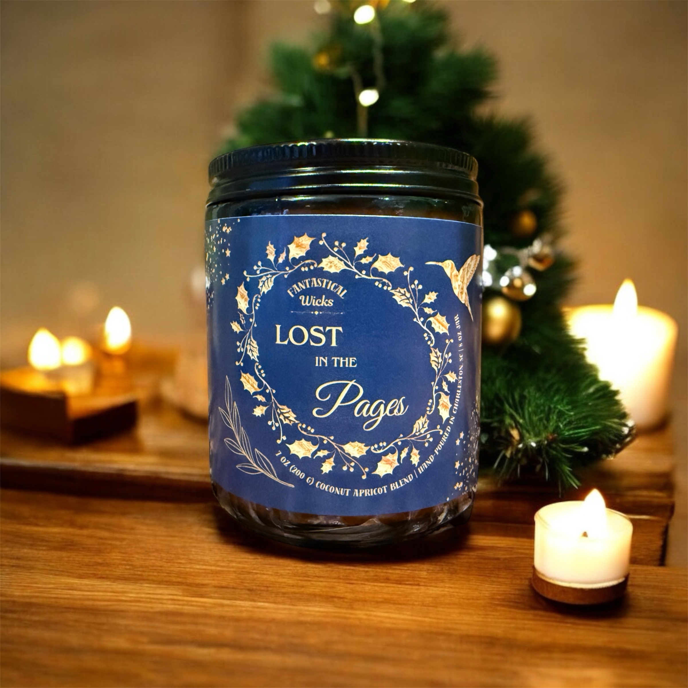 Fantastical Wicks - Wholesale Jar/Filled Candle - Lost in the Pages | 7 oz3