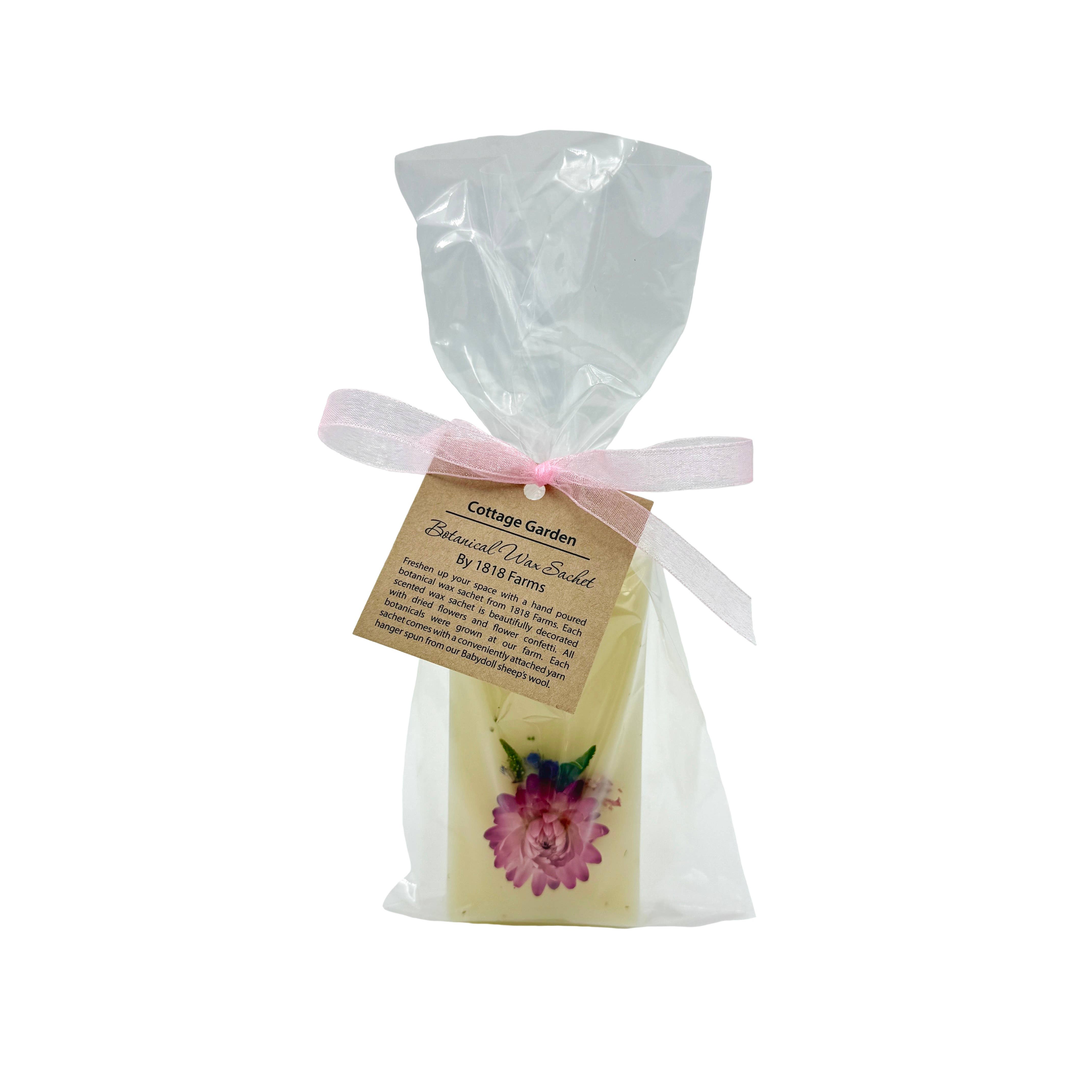 1818 Farms - Wholesale Sachet - Botanical Wax Sachet featuring 1818 Farms Dried Flowers7