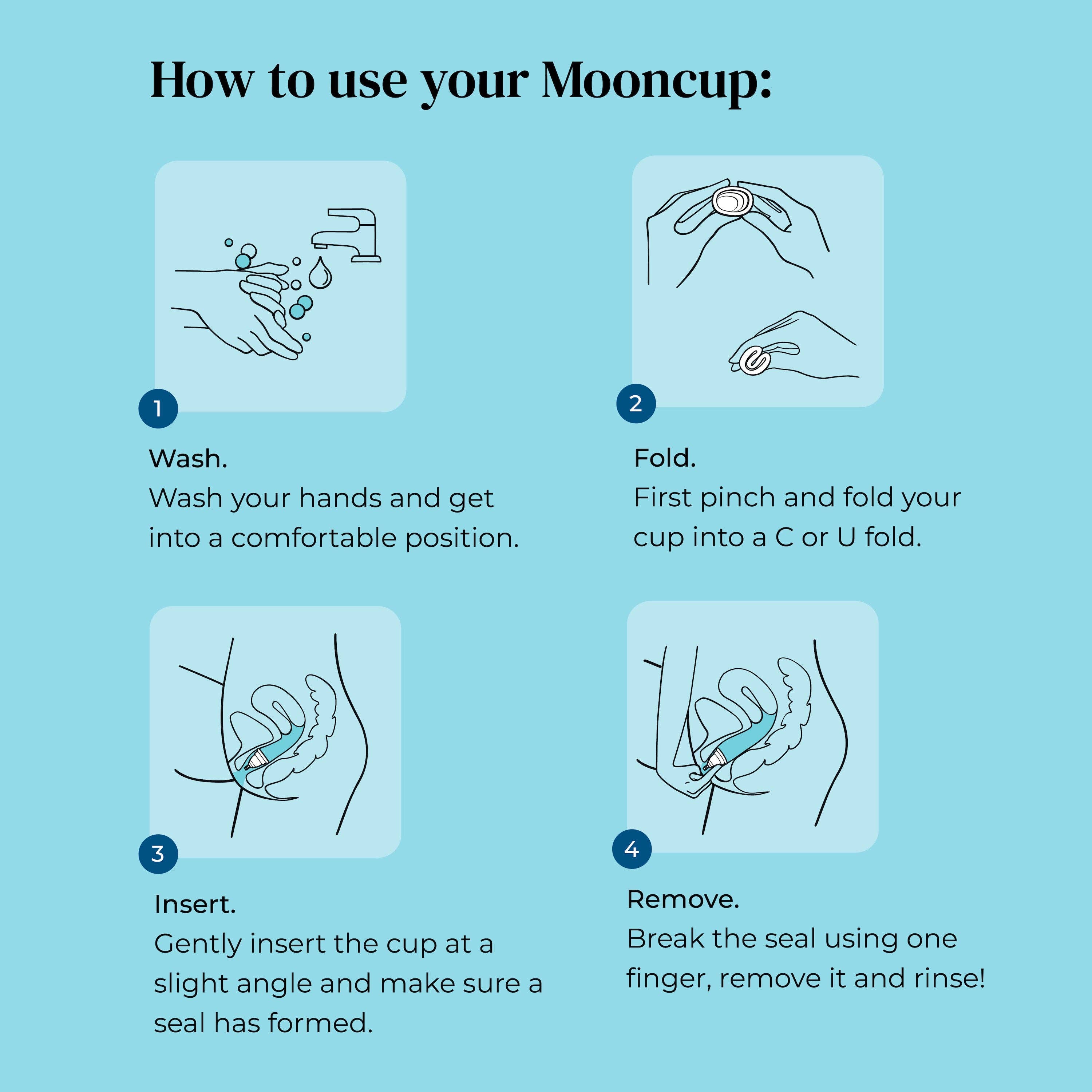 Mooncup - Vente Coupes menstruelles - Mooncup Original Coupe menstruelle3