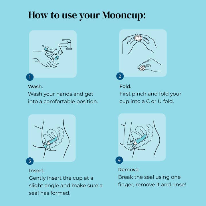 Mooncup - Vente Coupes menstruelles - Mooncup Original Coupe menstruelle3