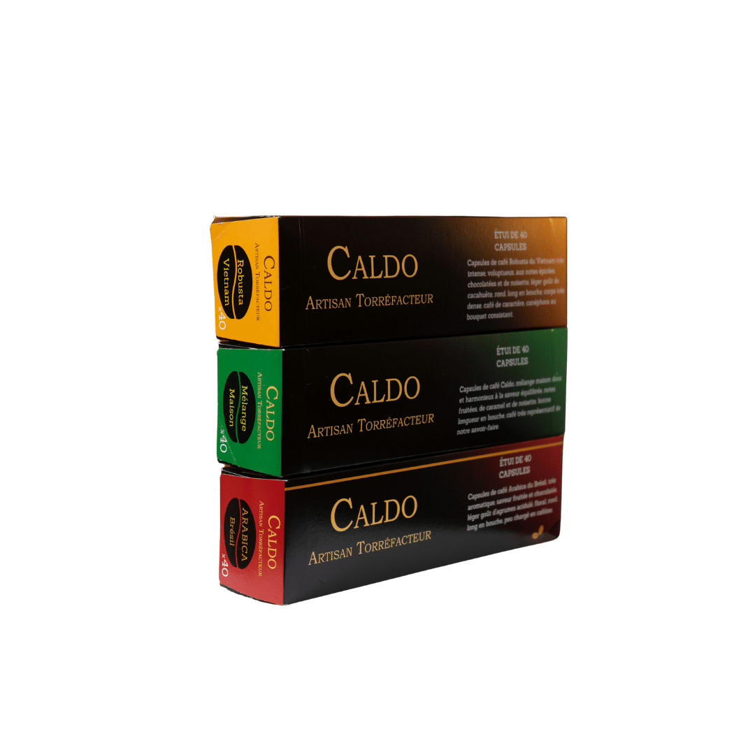 Caldo Torrefaction - Wholesale Coffee Pods - 100% Brazilian Arabica Capsules x402