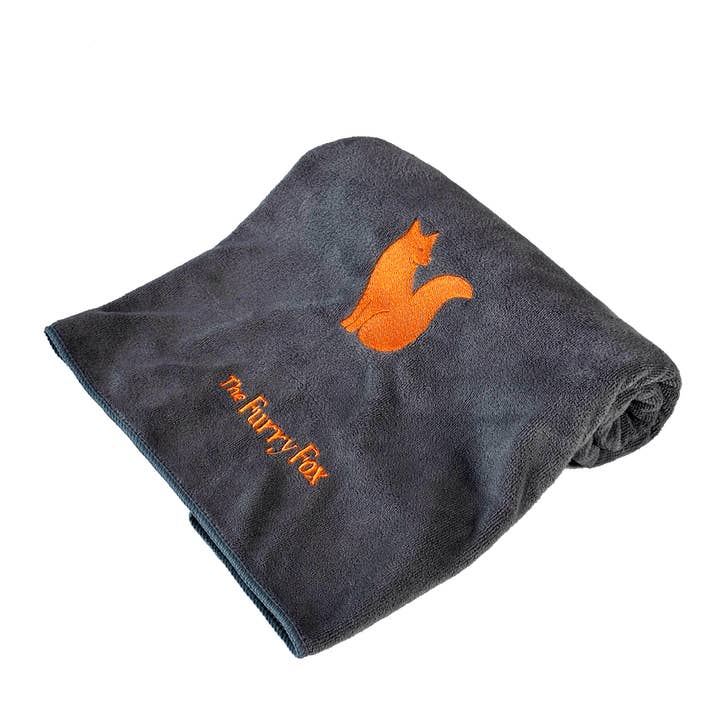 Passitively Soft : serviette en microfibre de qualité supérieure pour animaux de compagnie pour la vente par The Furry Fox