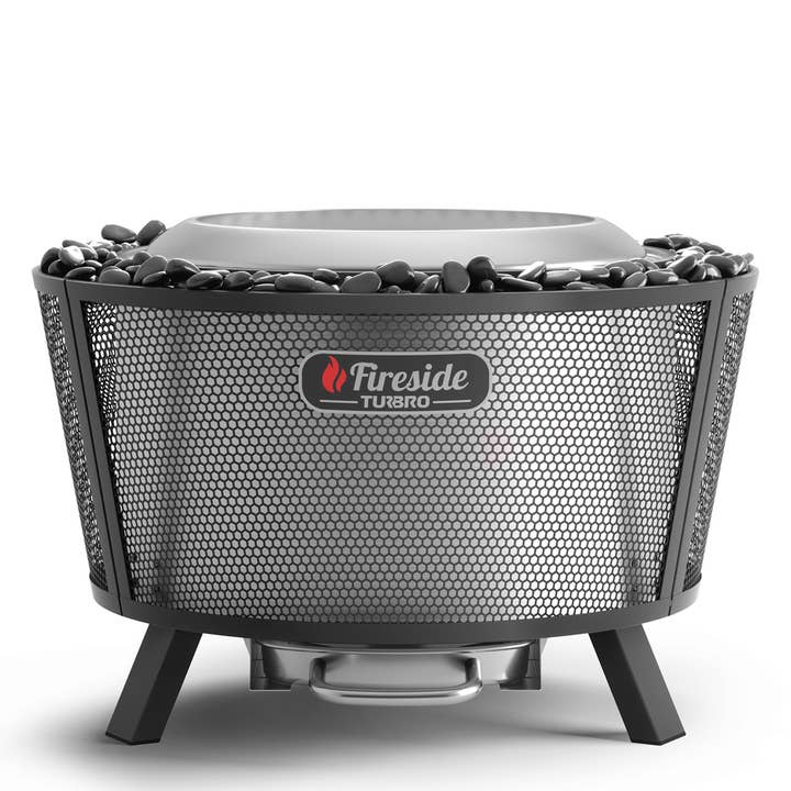 Fireside Pluto R29 Outdoor Fire Pit - Painted Black for wholesale by TURBRO