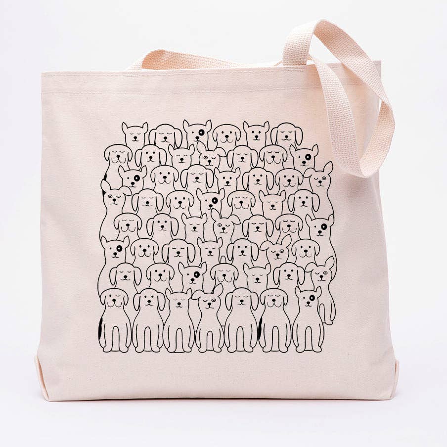 Counter Couture - Wholesale Tote Bag - Unisex - Dog Canvas Tote Bag | Hand Screen Printed3