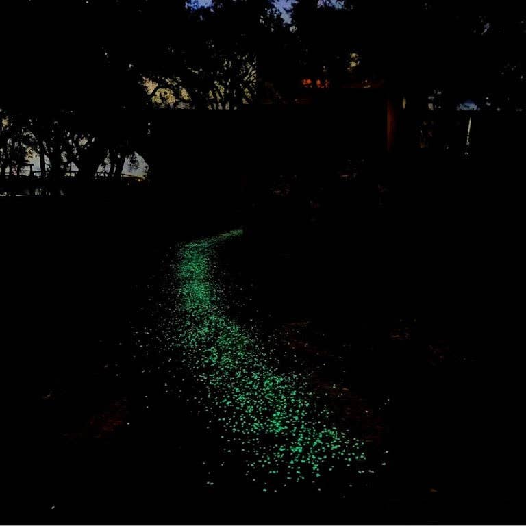 IT GLOWS - Wholesale Outdoor Ornament/Decor - Glow In The Dark Sand - Green /Glow Sand/ Garden sand/ 1-3mm4