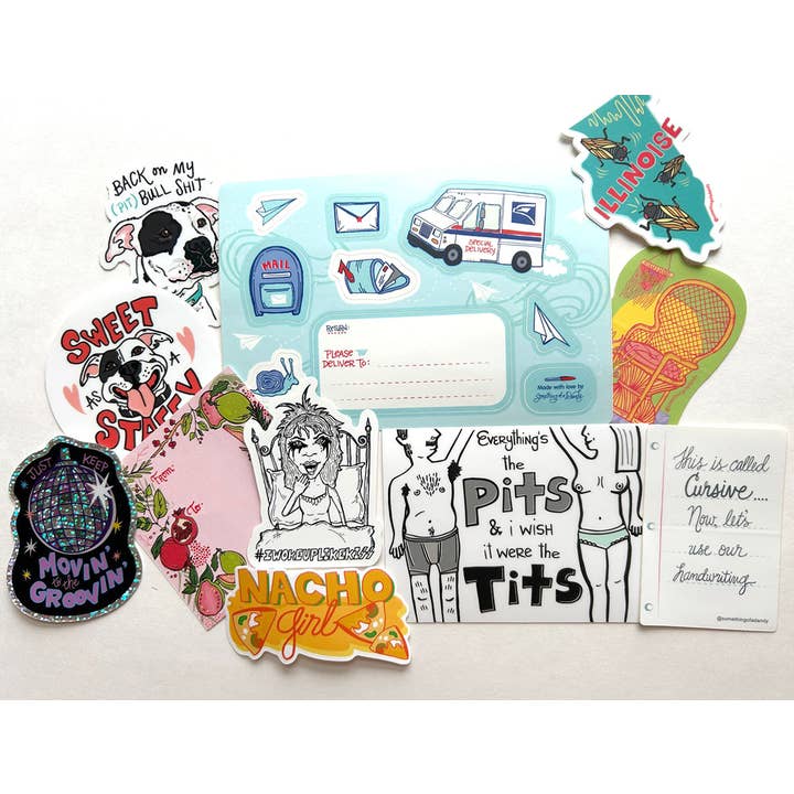 SOMETHING OF A DANDY - Wholesale Sticker - The Pits Sticker