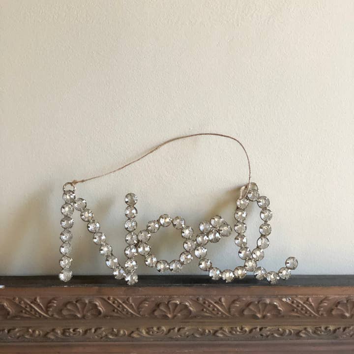 Gold Rhinestone 'Noel' for wholesale by Moult