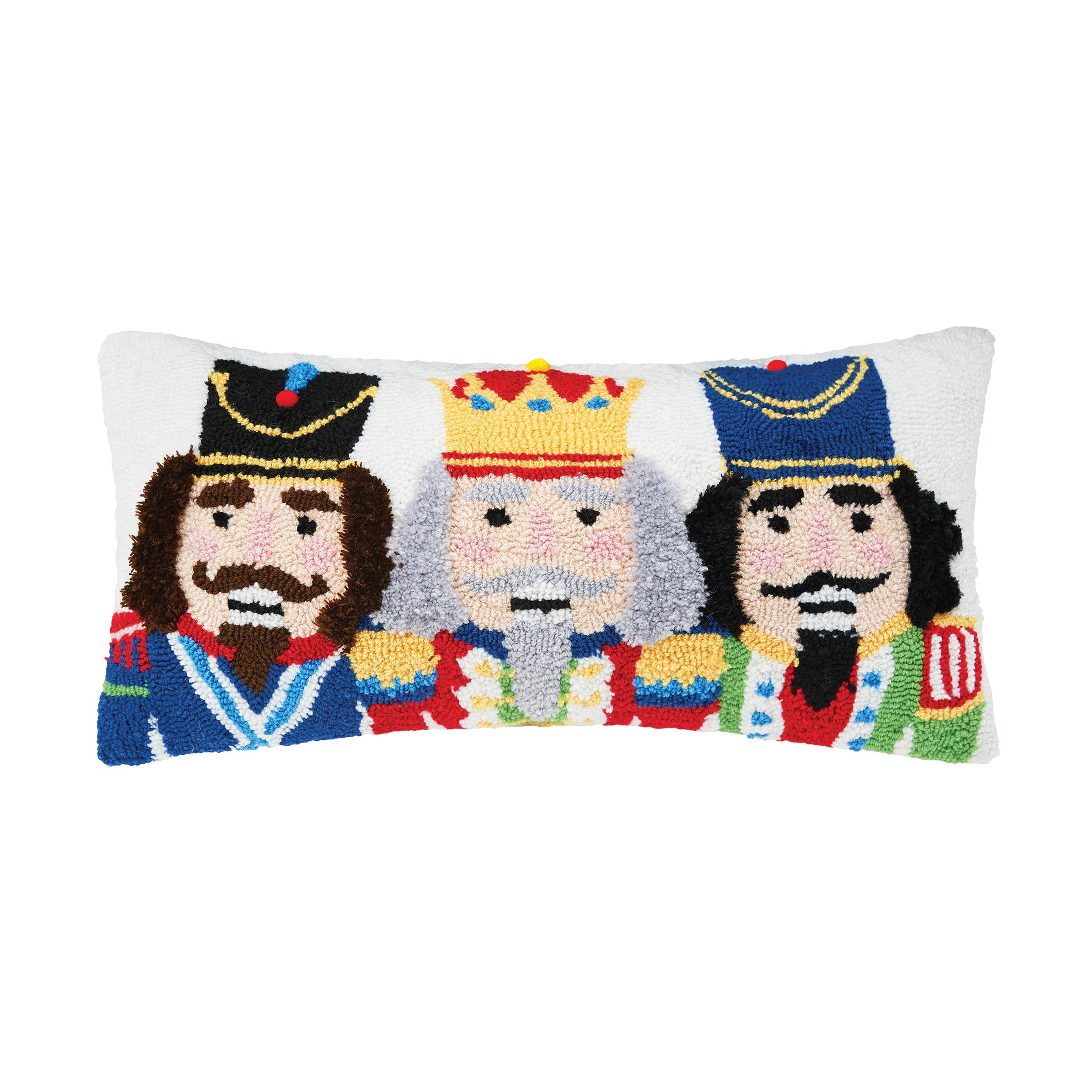 C&F Home - Wholesale Throw/Decorative Pillow - Christmas Nutcracker Trio Throw Pillow0