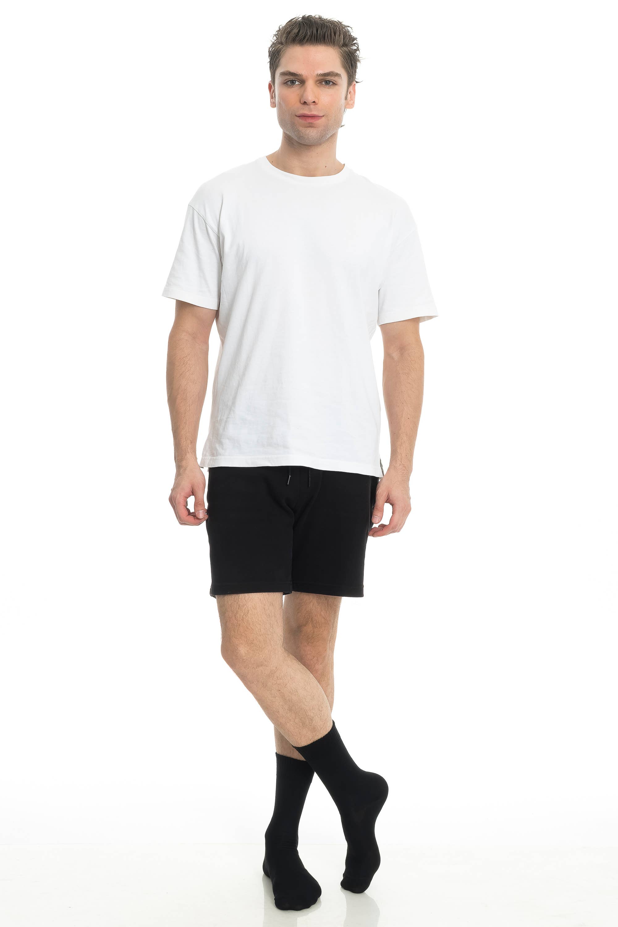 Bambooven - Wholesale Socks - Unisex - Men & Women Bamboo Diabetic Crew Socks 4-Pack 13