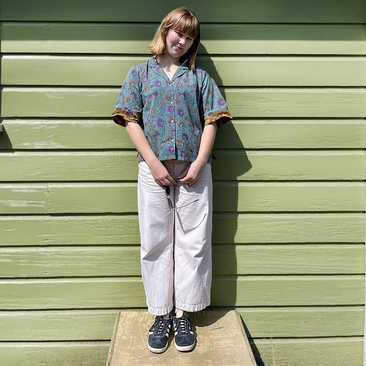 Little Journeys Chicago - Vendita all'ingrosso Camicia button down - Donna - Blusa Opal3