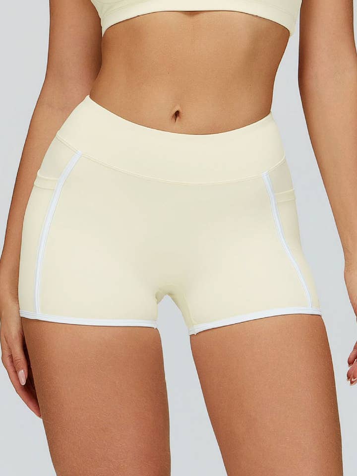 NakedFlex Colorblock Shorts for wholesale by KIBRA