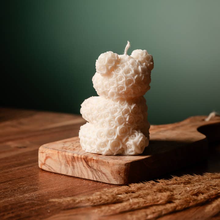Allure CA - Wholesale Novelty Candle - Teddy Bear Candles, Rose Candles, Home Decor, Rose Bear