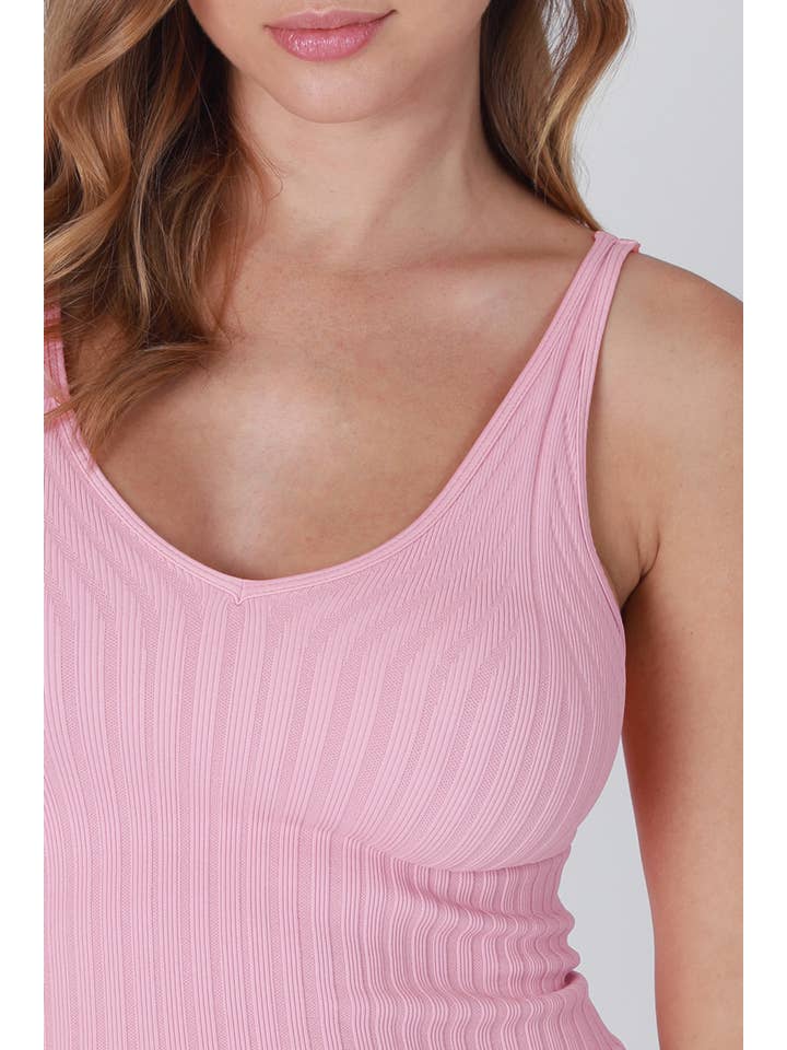 NIKIBIKI - Wholesale Tank Top - Women's - NS8215 - Wide Ribbed Tank Top
