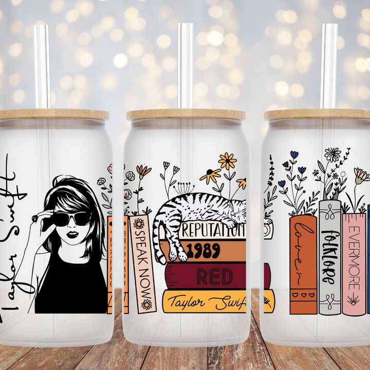 Album - Frosted Glass Cup Full Wrap for wholesale by The Gift Genie LLC