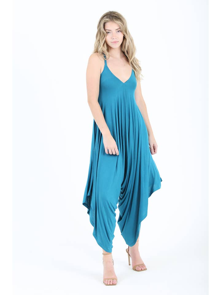 ANGIE - Wholesale Jumpsuit - Women's - X5099-ASIS KNIT HAREM JUMPSUIT25