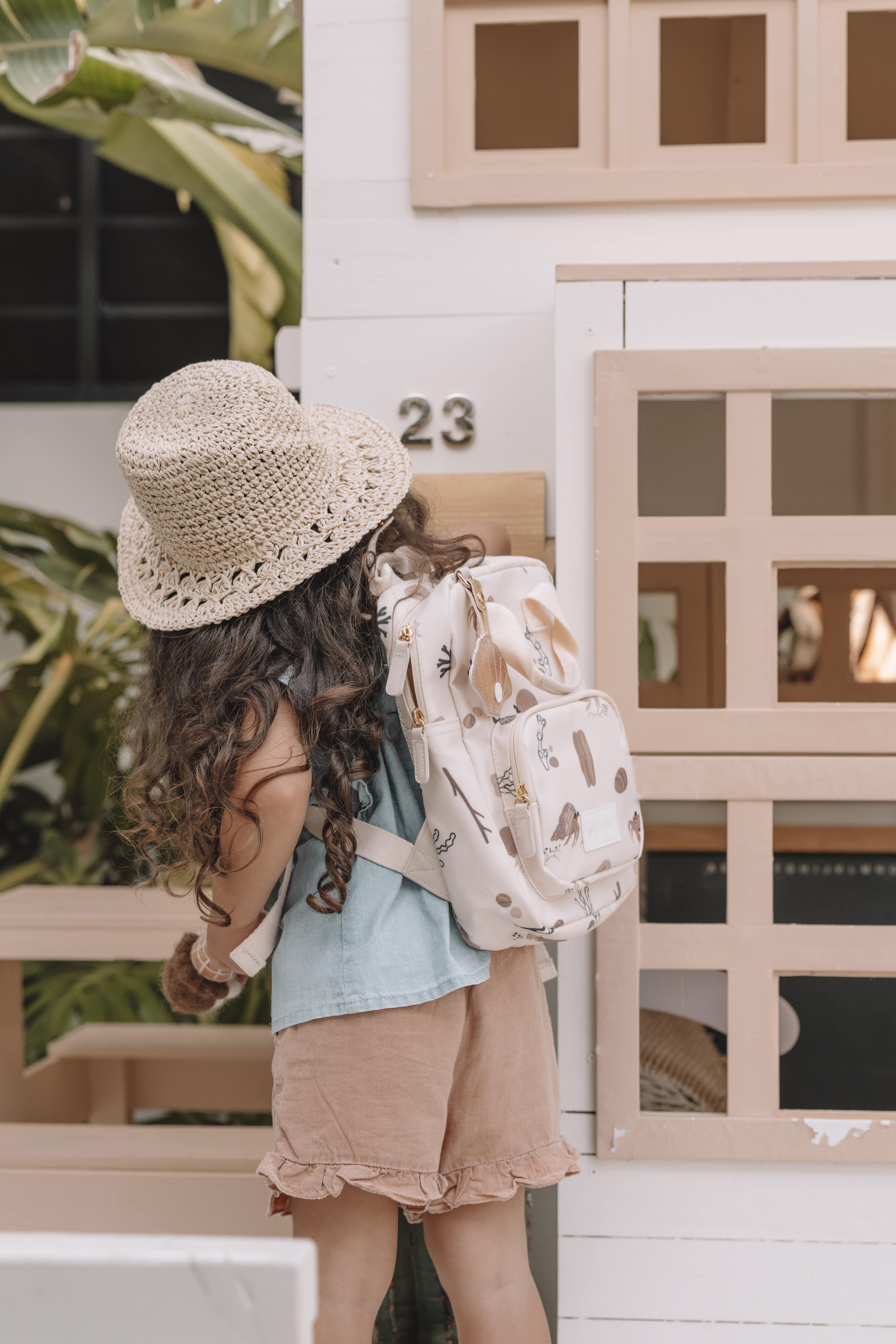 Play and Store - Vente Sac à dos – enfant - Mini sac à dos pour enfants motif sable1