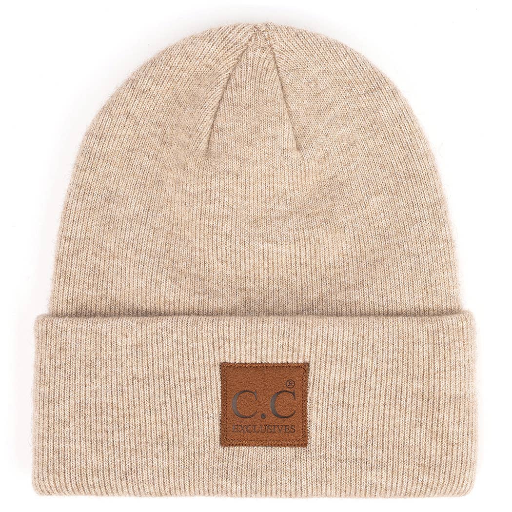 Fashion City - Wholesale Beanie - Unisex - Unisex Heather Knit Classic Beanie Hat1