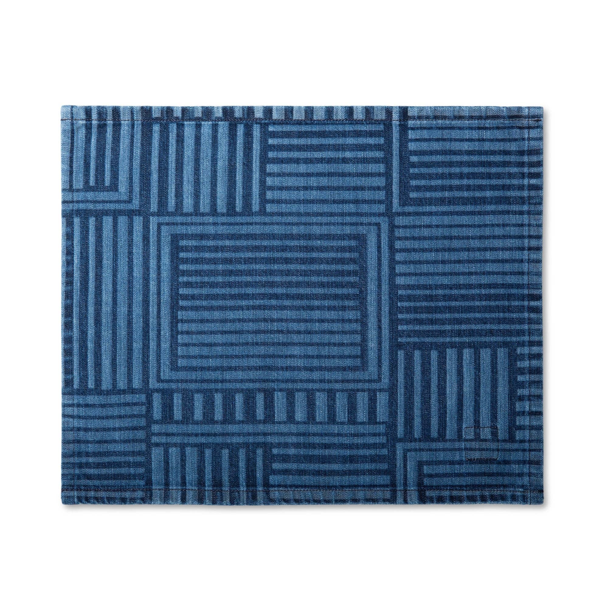 Mi Cocina - Wholesale Placemat - Diaspora Placemat - Laser Printed Denim2