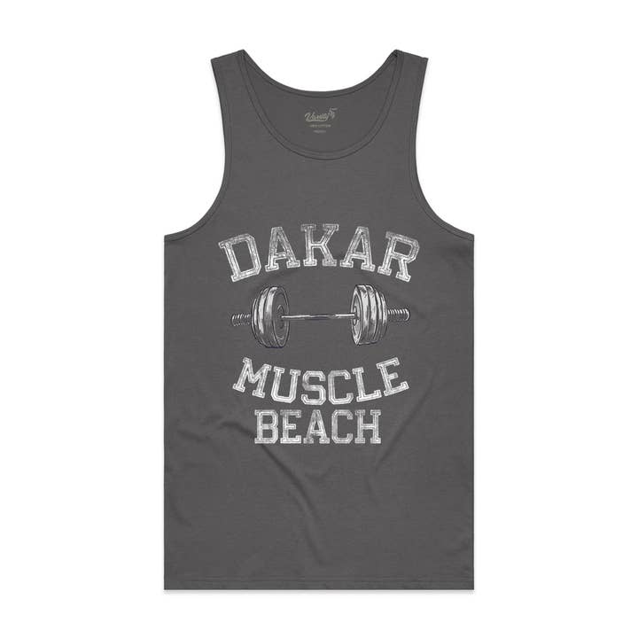 Débardeur de musculation Dakar Beach pour la vente par Varsity54