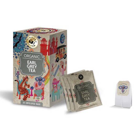 Stella Foods s.r.l. - Wholesale Tea Bags - Earl Grey BIO MINISTRY OF TEA 50g 25 filters 0