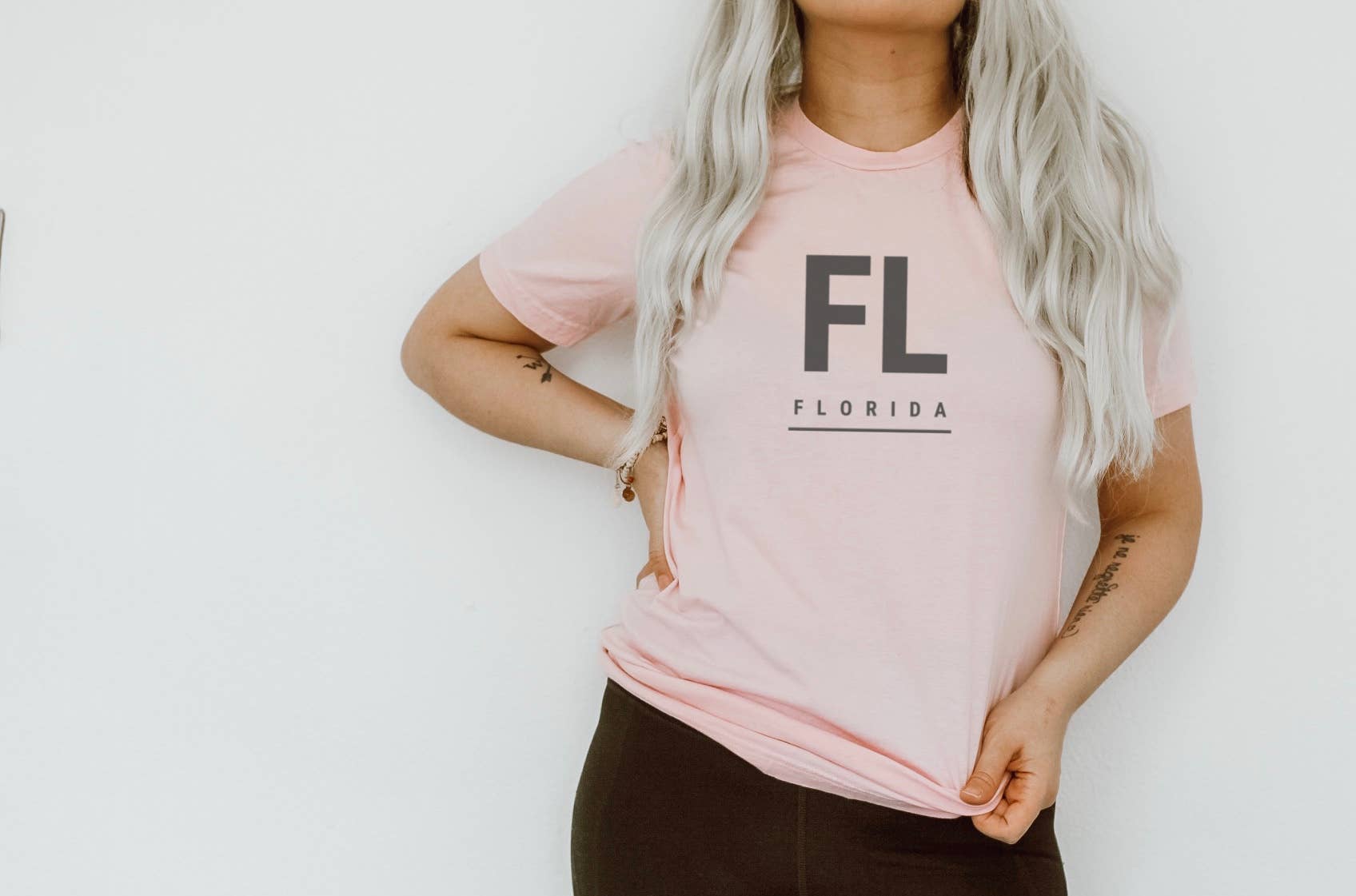 LCC Apparel - Wholesale Screen Printed T-Shirt - Unisex - FL Florida Tee0