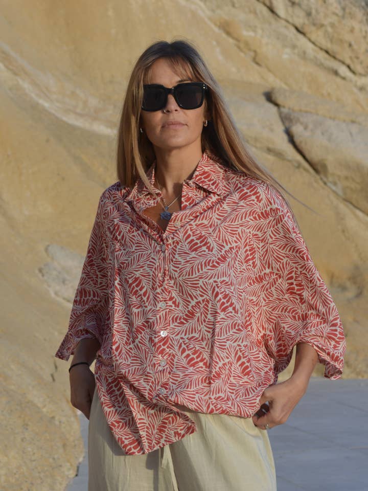 CHEMISE PAPILLON pour la vente par Mandala by Mallorca