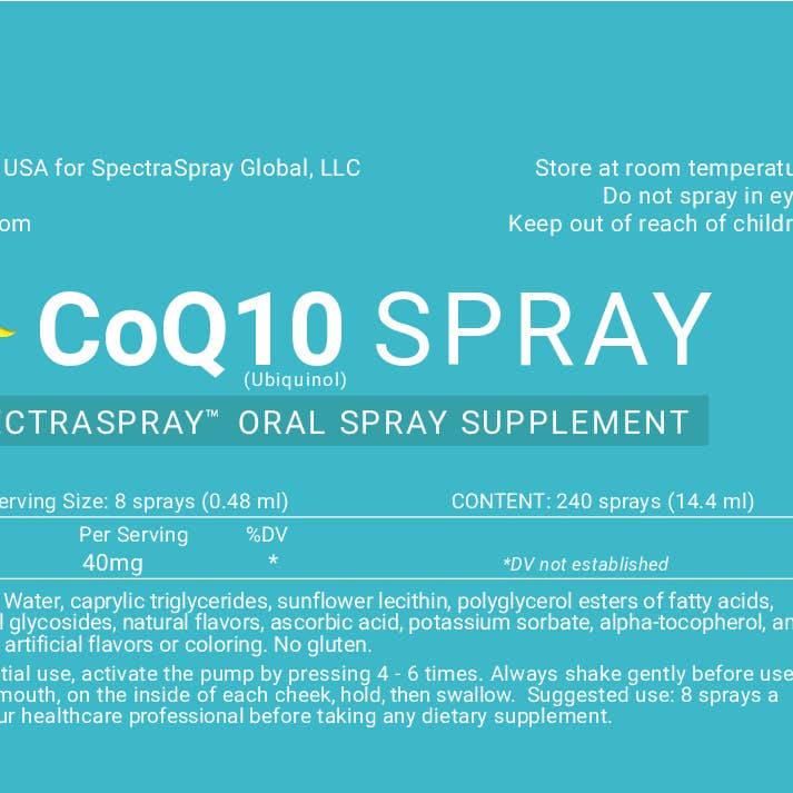 SpectraSpray Global - Wholesale Oral supplement/vitamin - Vitality Anti-Aging Spray Vitamin Kit - B12, CoQ10, D35