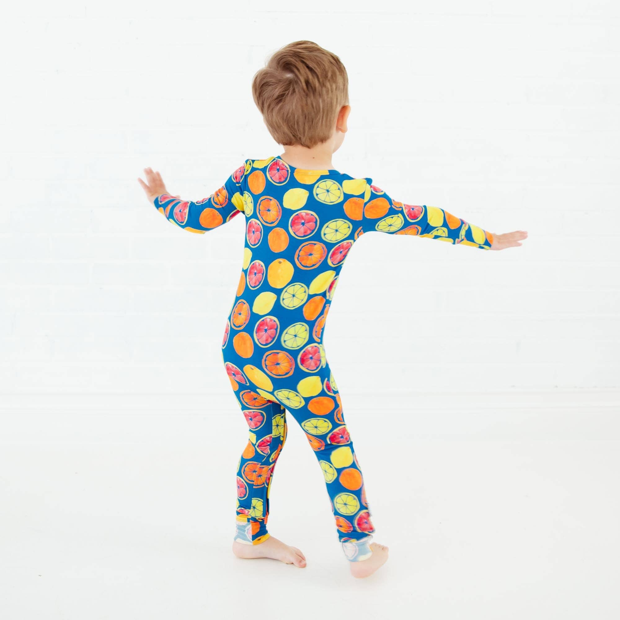 Dreamiere - Wholesale Jumpsuit - Baby - Citrus Got Real Convertible Footie2