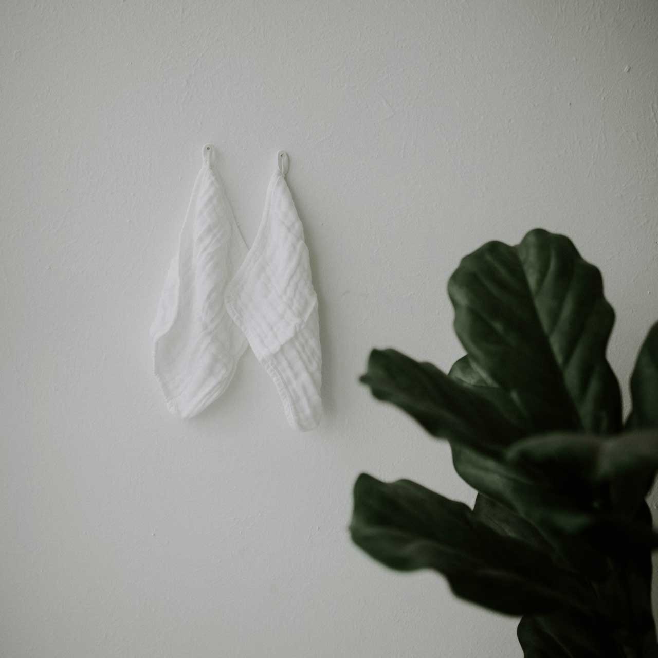 Parker Baby Co. - Venta al por mayor Paños de lavado - Niños y bebés - Paños de muselina de algodón para bebés, paquete de 63