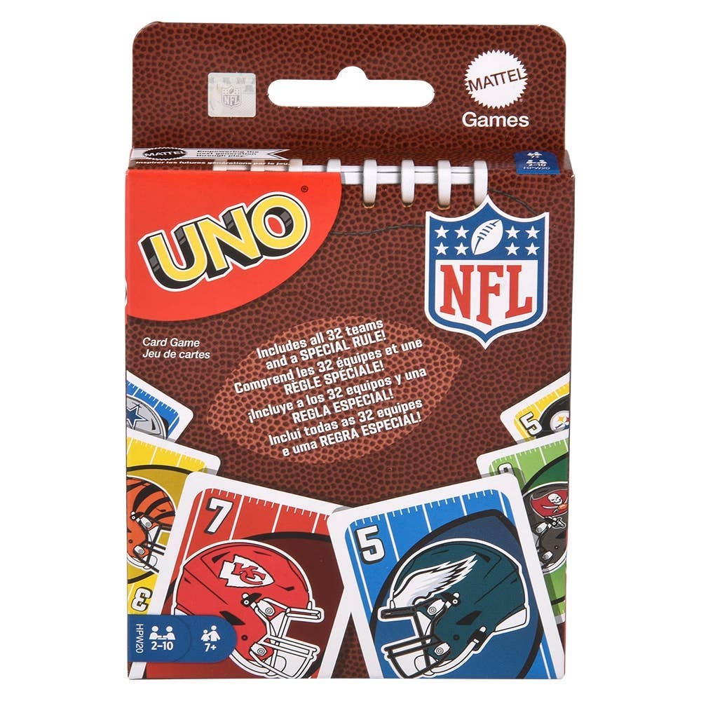 La Luna Bella - Toys - Wholesale Card Game - Mattel Card Games Uno Uno NFL - LLB Toys5