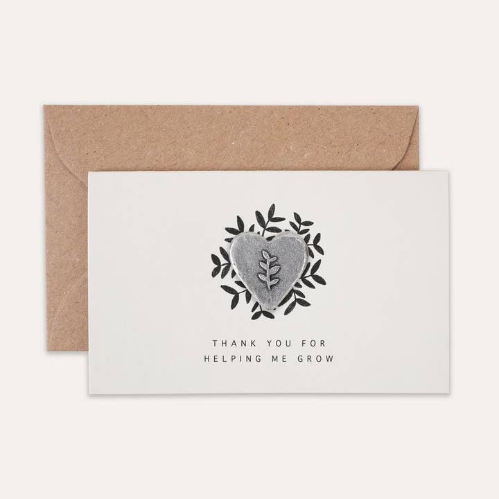 Tarjeta Tiny Token Tiny Thank for Helping Me/Us Grow para venta al por mayor de Kutuu