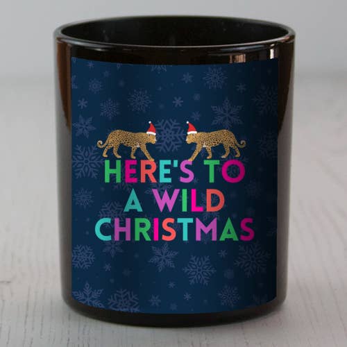 ART WOW - Wholesale Jar/Filled Candle - Scented Candles 'Here's to a Wild Christ2