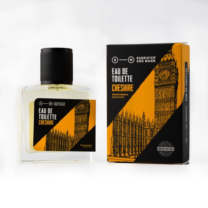 Cheshire Eau de Toilette, 50 ml for wholesale by Barrister and Mann