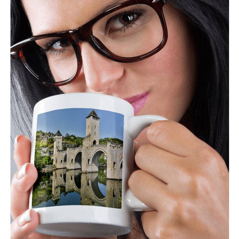 3dRose - Wholesale Coffee Mug - 3dRose, France, Cahors. Pont Valentre over the Lot river. , Mug9