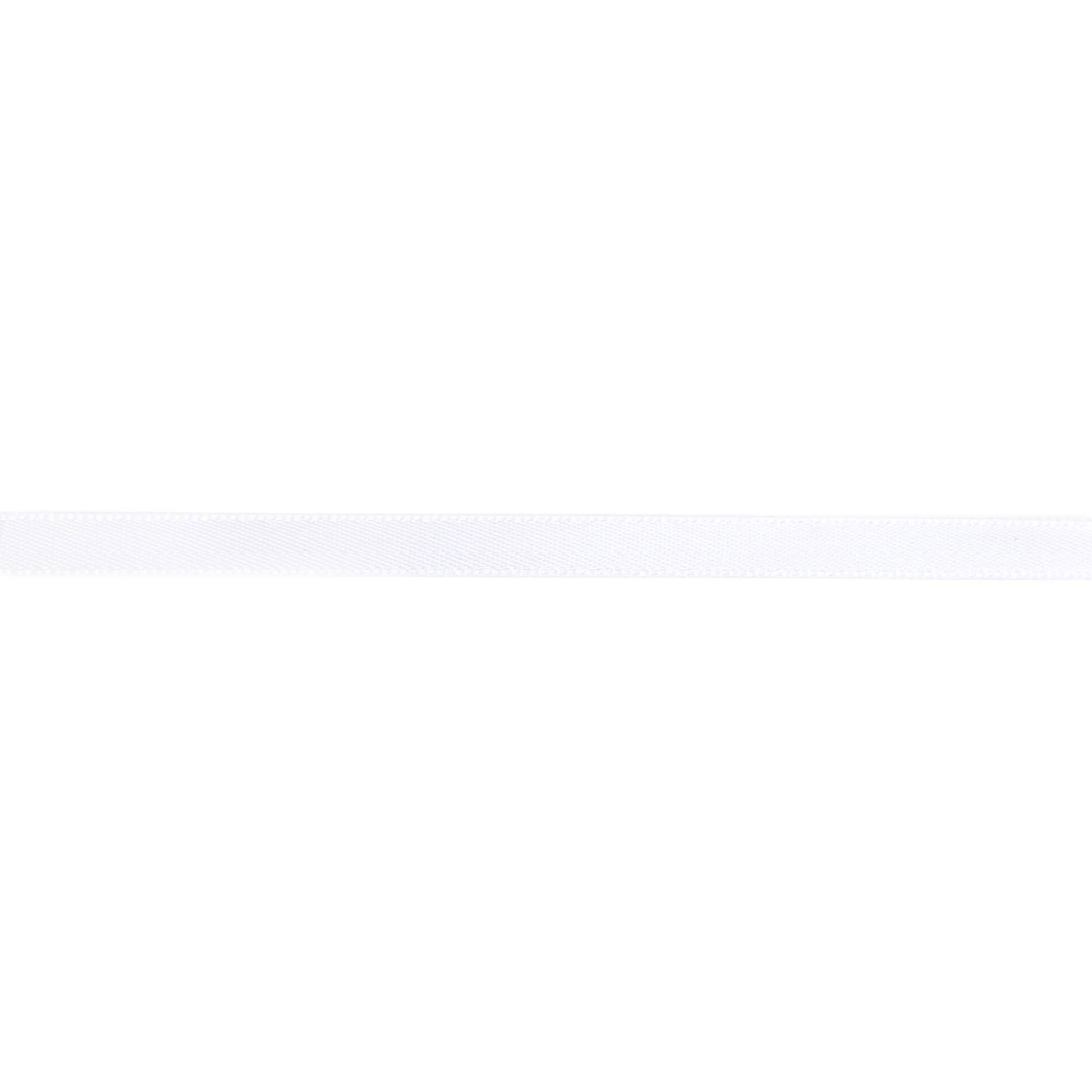 LA Ribbons Wholesale - Wholesale Ribbon - Gift Wrapping - Single Face Satin Ribbon | White (029)1
