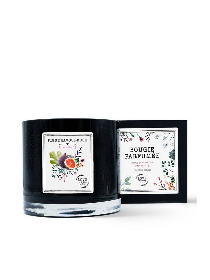 TASTY FIG SCENTED CANDLE - 500G for wholesale by LOVE IN ST RÉMY