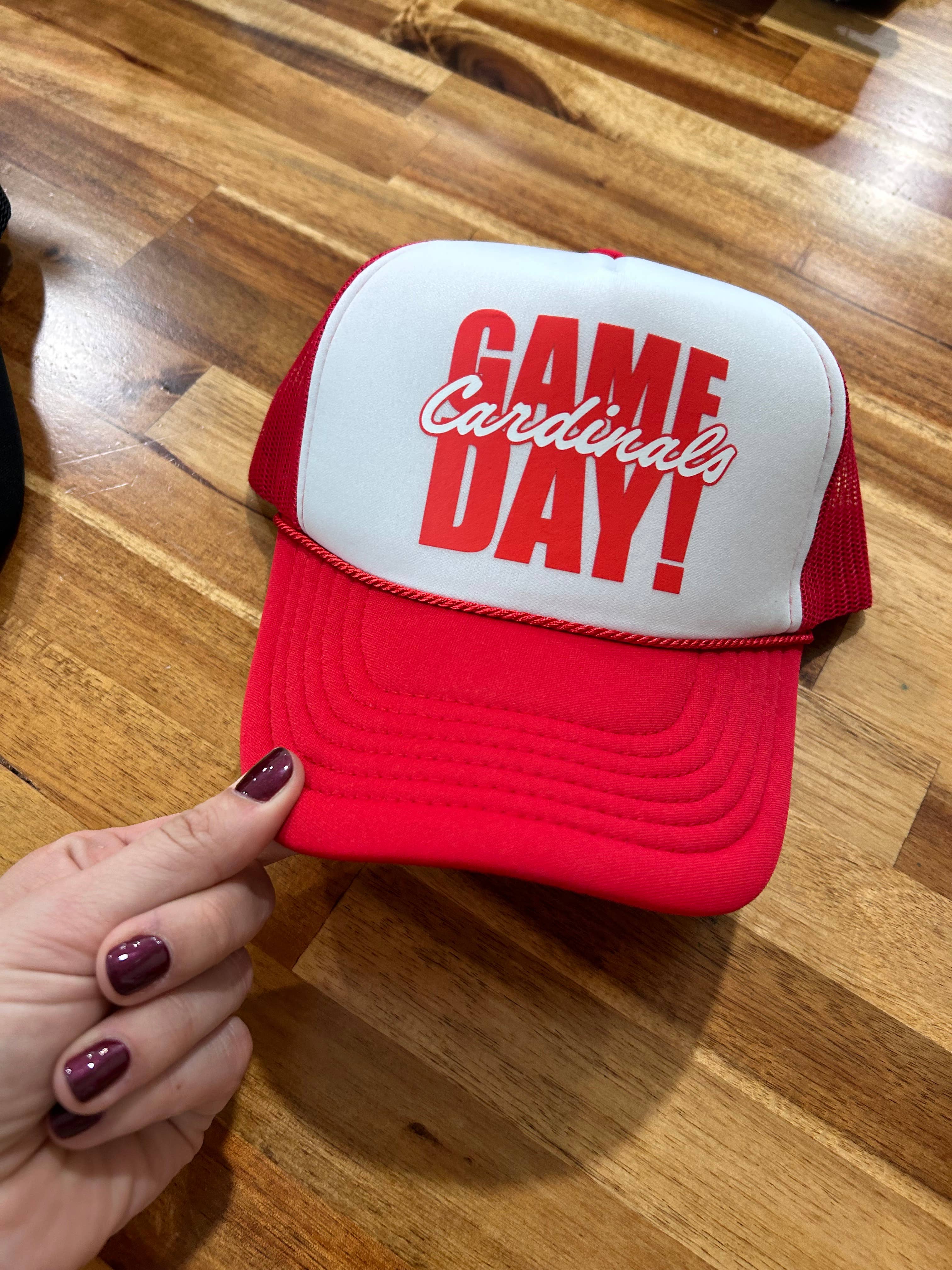 Vibes Hat Company - Wholesale Trucker Hat - Women's - CUSTOM Game Day Trucker Hat | Spirit Caps | School Pride1