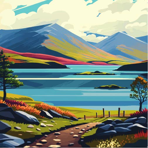 Scotland Loch Lomond for wholesale by Alff a Bet Design