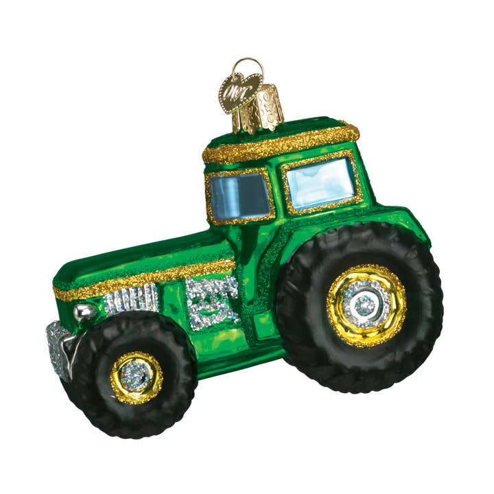 Old World Christmas - Wholesale Ornament - Tractor Ornament1
